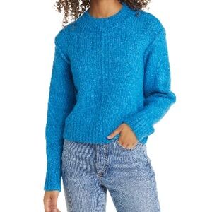 Top Shop Center Seam Crewneck Sweater